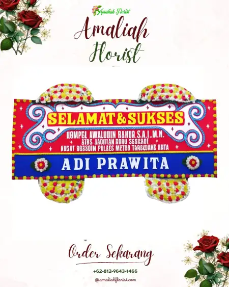 Papan Bunga Ucapan Selamat Sungai Duo